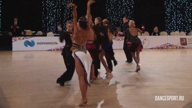 Лебедев Константин - Романова Анна, 1/2 Cha-Cha-Cha смотреть онлайн