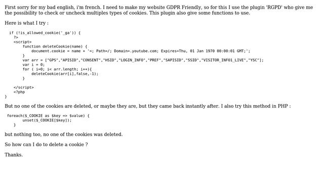 Wordpress: Wordpress delete cookie (2 Solutions!!) смотреть онлайн