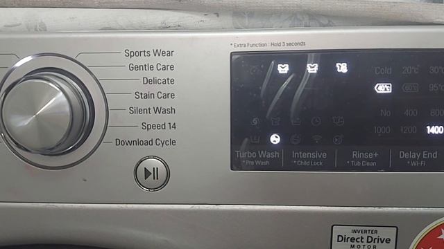 LG Washing Machine P5 error PF Power Failure смотреть онлайн