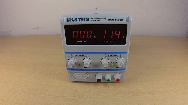 Блок питания MASTERS 1502D смотреть онлайн