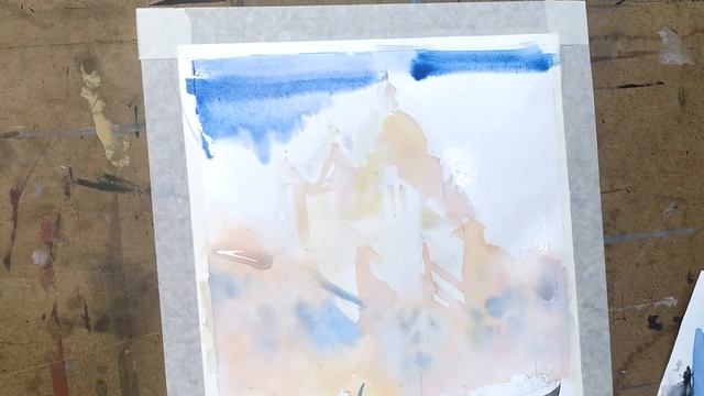 Архитектура акварелью. Уроки рисования ARTIX