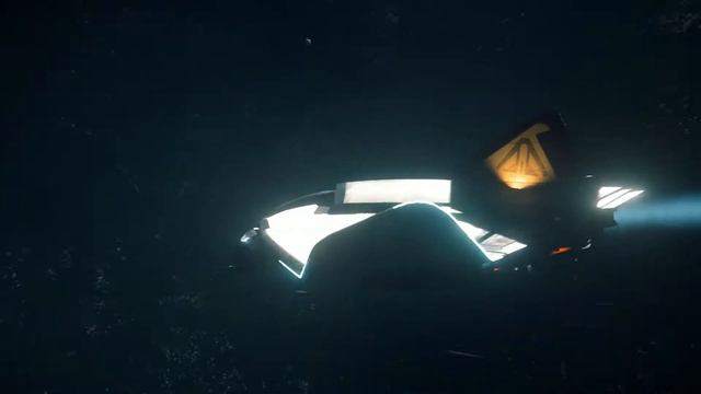 Star Citizen Первый полет и посадка в космосе смотреть онлайн