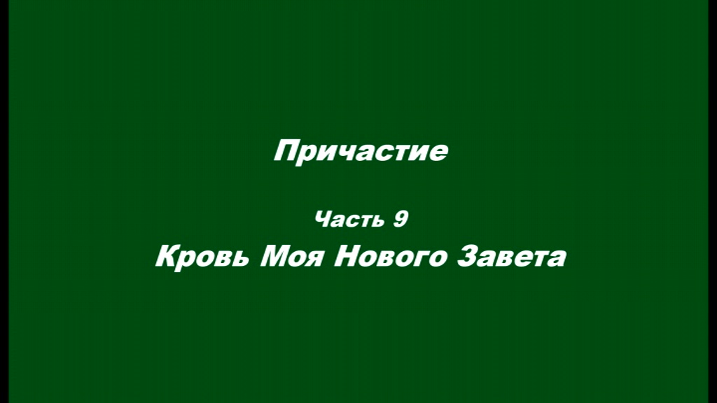 Причастие. Часть 9. Кровь Моя Нового Завета смотреть онлайн