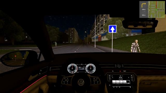 VOLKSWAGEN PASSAT B8 CITY CAR DRIVING смотреть онлайн