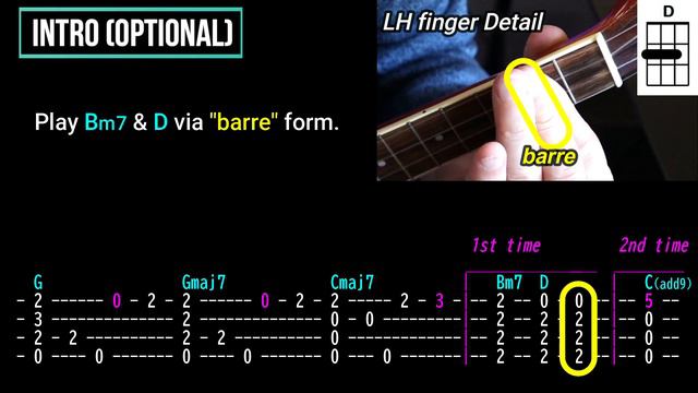 How Deep Is Your Love Easy Ukulele Tutorial  Play Along cover w LYRICS  CHORDS