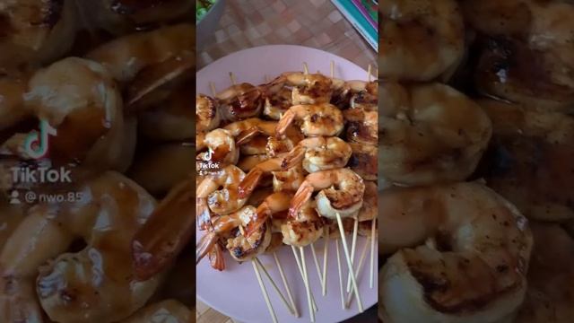 Креветки на гриле смотреть онлайн