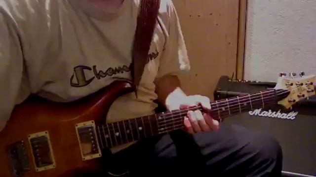 Carlos Santana Samba pa ti cover PRS CE 22 Marshall Haze40 POD смотреть онлайн