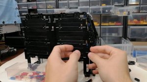 Лего техник самоделки:№40 ГАЗель 3302. Двери и сиденья. 12 часть.