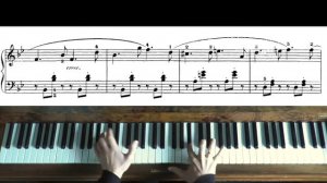 G.Concone Etude No.3 Op.24 from 25 Melodic Studies. Easy and Progressive. Piano Tutorial