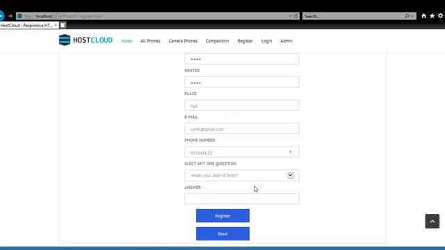 Java Jsp Project To Compare Mobile Phones смотреть онлайн