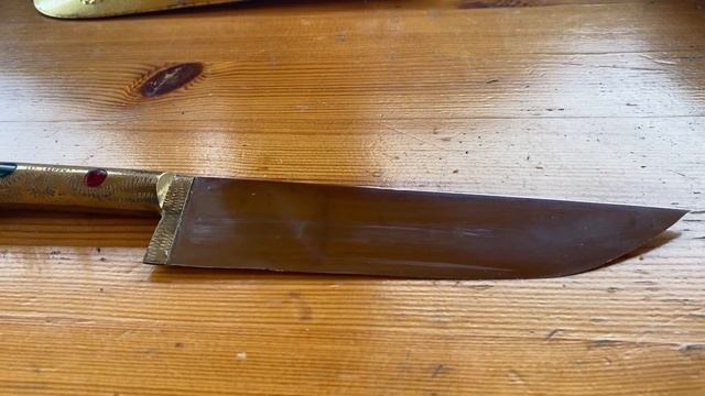 ПЧАК - национальный узбекский нож (1990-1992 гг, Шахрихон, Узбекистан) Обзор. / Vintage Uzbek knife смотреть онлайн