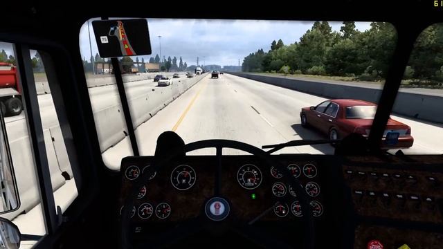 American Truck Simulator - Hauling a Milk tanker to Houston, Texas - Continuing TheTexas Exploratio смотреть онлайн