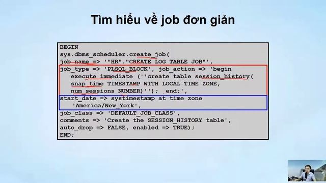 Bộ lập lịch, chạy job tự động trong Cơ sở dữ liệu Oracle | Trần Văn Bình Master | Admin 2 смотреть онлайн
