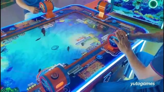 Arcade Indoor Sport Single screen 6 people fishing Kids Game Machines For Amusement Park For Sale смотреть онлайн