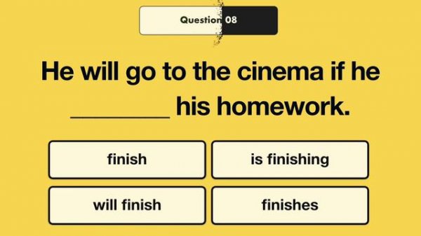 First Conditional Quiz: Can You Pass this Quiz?