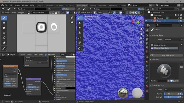 44. Blender. Texture Paint смотреть онлайн