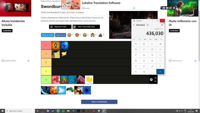 Ability tierlist [Floor12] Swordburst 2 смотреть онлайн