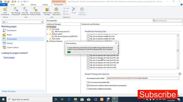 How to Create a Setup .exe file in Visual Studio (All Versions) with SQL Server Database смотреть онлайн