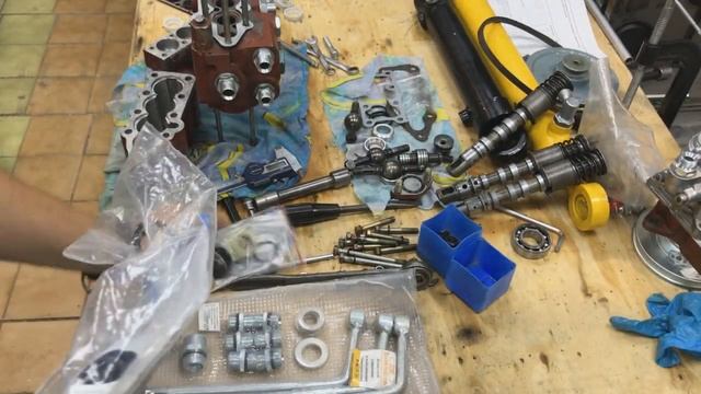 Перебираю гидрораспределитель Р-80 смотреть онлайн