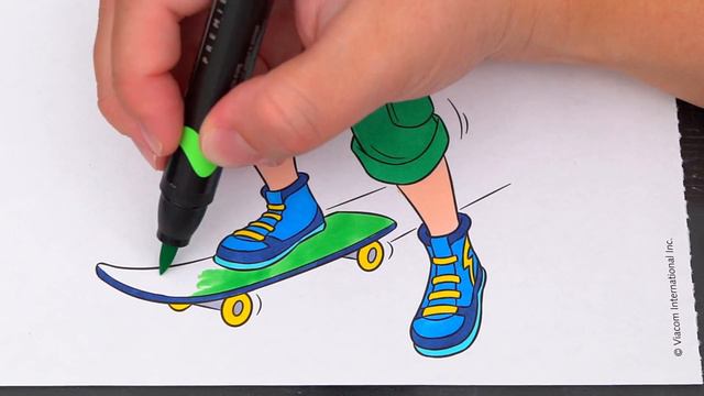 Coloring Butterbean's Café Jasper | Markers