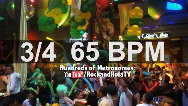 🔴 65 BPM 3/4 Bohemian Percusion Metronome смотреть онлайн