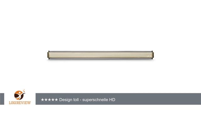 LaCie Porsche Design Mobile Drive 2 TB Externe tragbare Festplatte (6,4 cm(2,5 Zoll) usb 3.0, usb смотреть онлайн