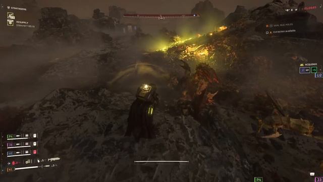 Страдаем за демократию HELLDIVERS 2 - Звездный десант 💯💯😈😈 смотреть онлайн