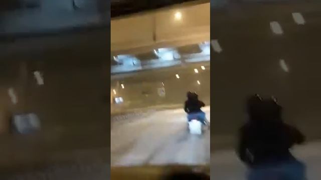 На снегоходе по центру Сочи смотреть онлайн