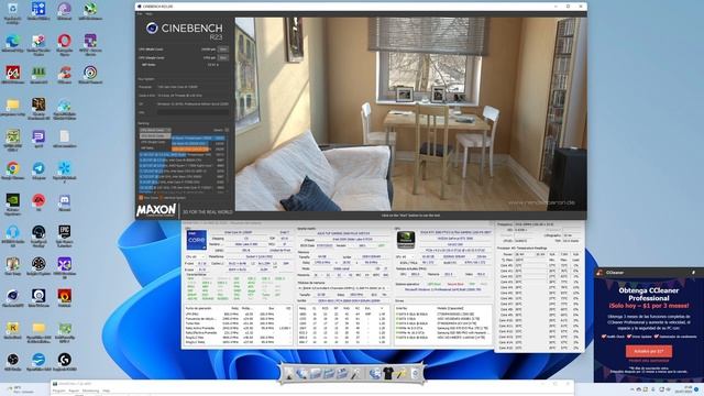 cinebench R23 i9 12900f смотреть онлайн