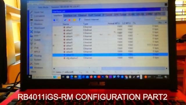 MIKROTIK RB4011iGS RM CONFIGURATION PART2 смотреть онлайн