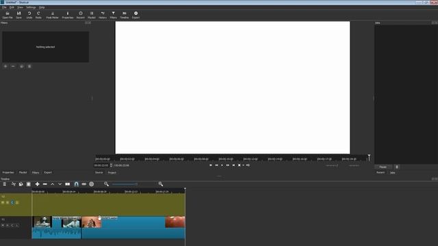 How to Join 2 Video Clips together in the Shotcut Video Editor смотреть онлайн
