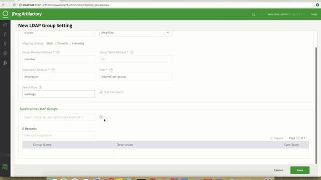 [Screencast] Configure JFrog Artifactory with LDAP смотреть онлайн