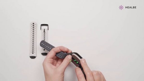 GoBe3 - Замена ремешка | HEALBE