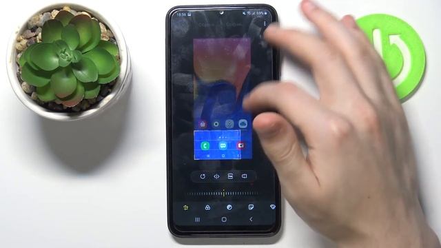 Как обрезать скриншот на Samsung Galaxy A10 / Кадрировать снимок экрана на Samsung Galaxy A10 смотреть онлайн