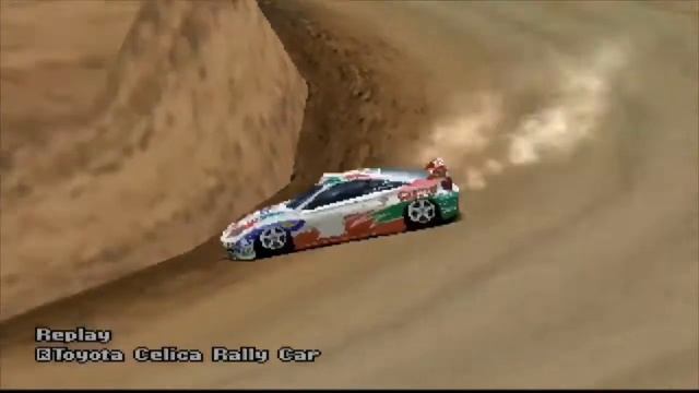 4 Castrol Toyota doing Rally in Gran Turismo 2 смотреть онлайн