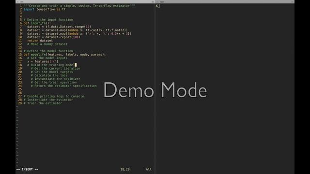 Train A Custom TensorFlow Estimator in 2 minutes смотреть онлайн