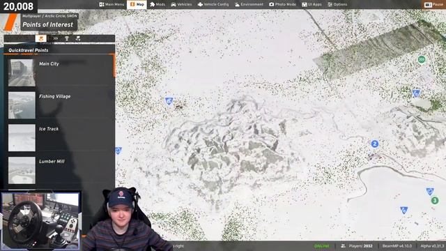 BeamMP LIVE! - 20k Subscriber Special?Arctic Circle Map!