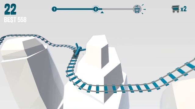 Tiny Loops | The Craziest Roller Coaster | IOS/Android Mobile Gameplay! (2019)