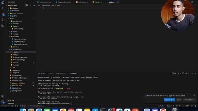 Ecommerce ReactJS web-app - #10 Languages - i18n смотреть онлайн