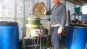 Самодельный ПВК (паро-водяной котел) и самодельная мешалка к нему.