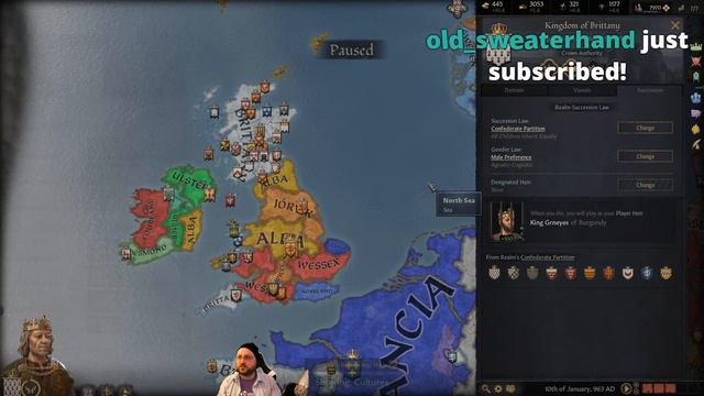 Let's Play Crusader Kings III - Count of Anjou - Part 35 смотреть онлайн