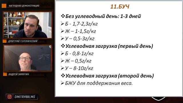 Сжигание жира 3 - основной обмен разбор диет инструментарий