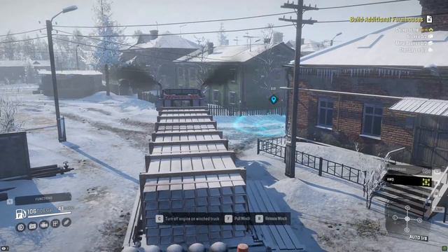 Snowrunner(Cosmodrome Season,4)Phase,4(Build Additional Farmhouses)Missions/Pc Gameplay/4K Gaming смотреть онлайн