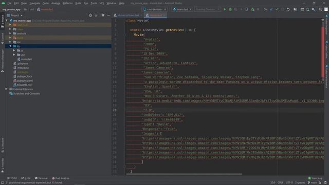 (Hindi) - #17 Flutter Tutorials | Movie App (Part 1) | Latest 2021..... смотреть онлайн