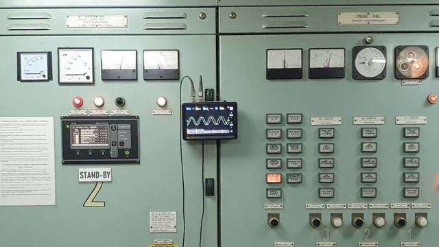 Синхронизация судовых генераторов ВИЗУАЛИЗАЦИЯ Visualization of generator synchronization смотреть онлайн