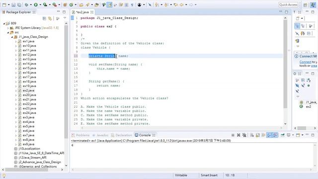 Java Class的設計模型：singleton單例與DAO模型1~3題解析 【Java 8認證考試解題技巧】 смотреть онлайн