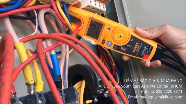 Demo thực tế đo điện áp không dùng cáp đo với Fluke T6-1000 смотреть онлайн