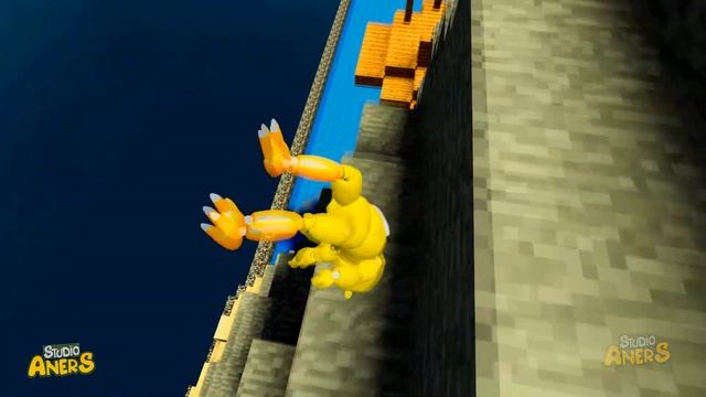 Garry's Mod Not Ordinary Ragdolls On Minecraft Map [MOD: FNAF2 Golden Freddy Bonnie Chica & Freddy]