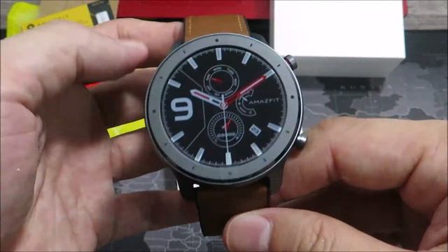 Amazfit GTR 47mm Indonesia (Prod Dec19) with NEW slim magnetic charging base & NEW Always On Displa смотреть онлайн
