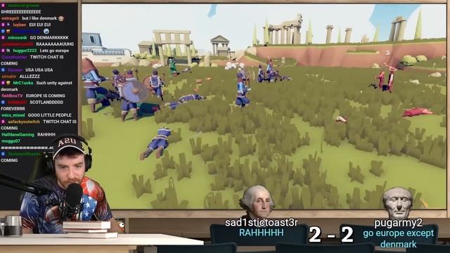 Using a Battle Simulator to prove USA is better than EU смотреть онлайн